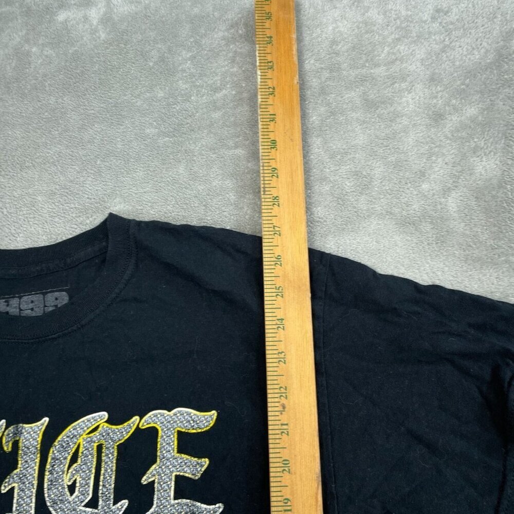 Juice WRLD Black Graphic T-Shirt 999 Brand Cotton Crewneck Unisex Size L 2955 - Picture 4 of 7